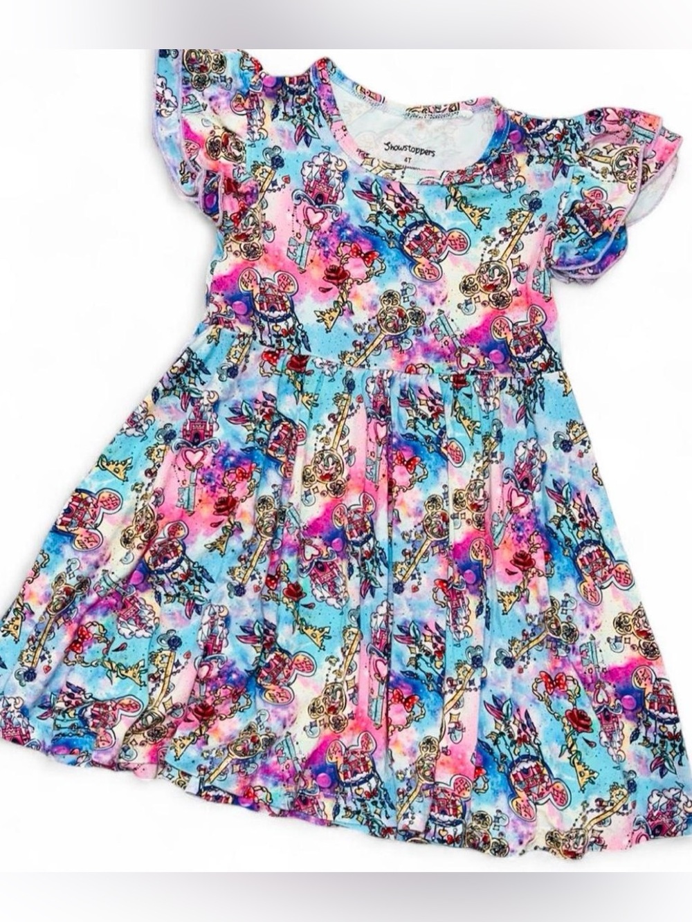 Showstoppers Disney Magic Keys Bamboo Twirl Dress 4T